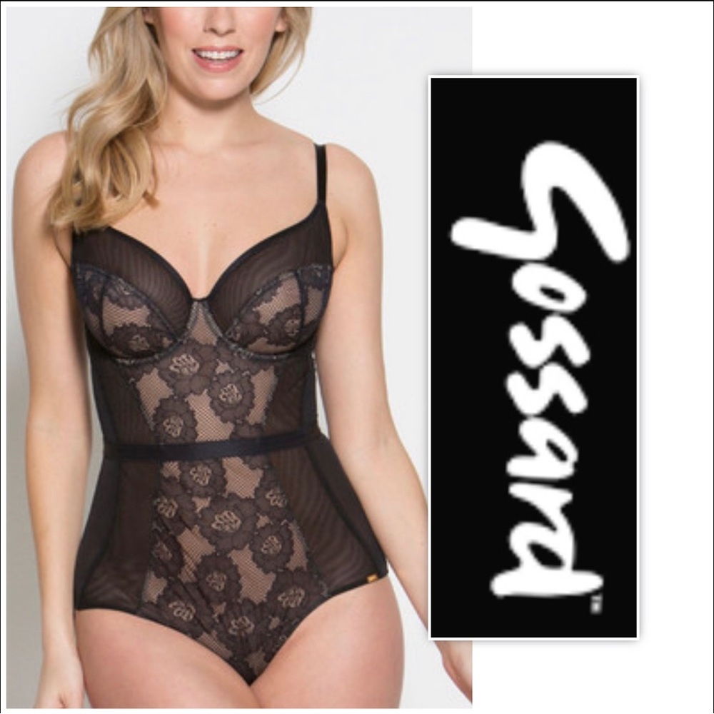 Gossard BLACK Femme Underwire Bodysuit